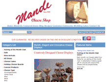 Tablet Screenshot of mandifoods.com